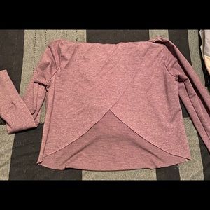 Gym shark crop hoodie